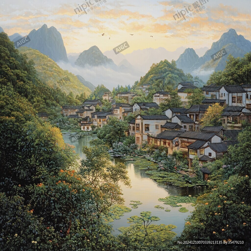 民宿画