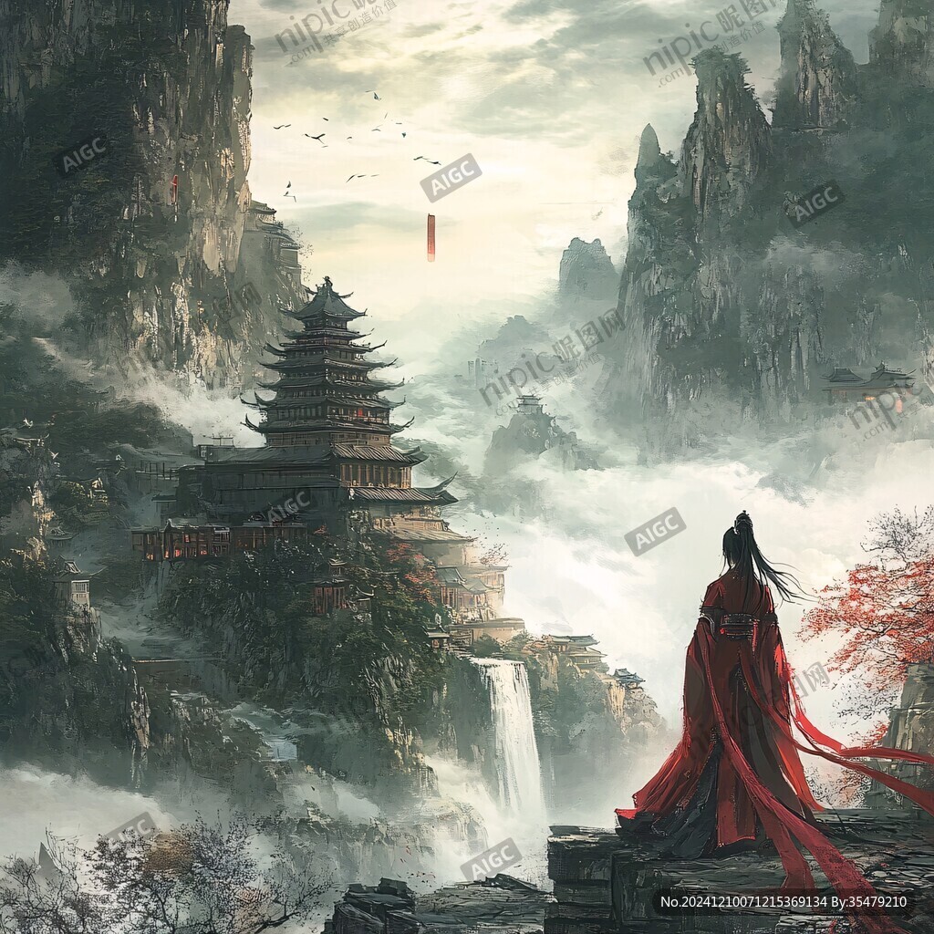 古风仙境天上宫阙