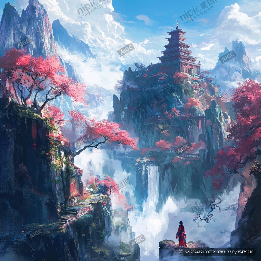 古风仙境天上宫阙