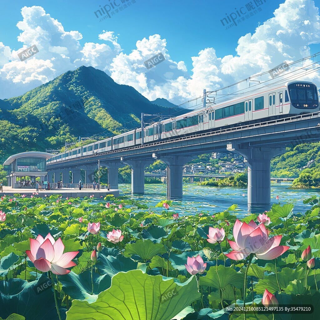 高铁过河