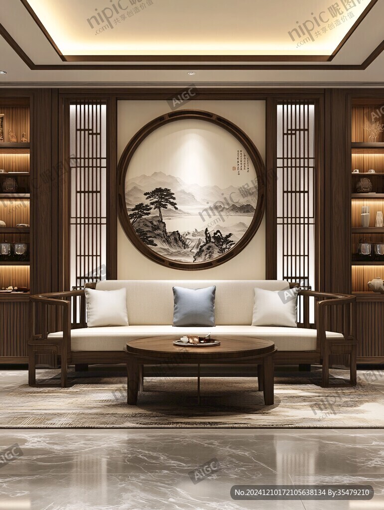 茶室背景客厅背景
