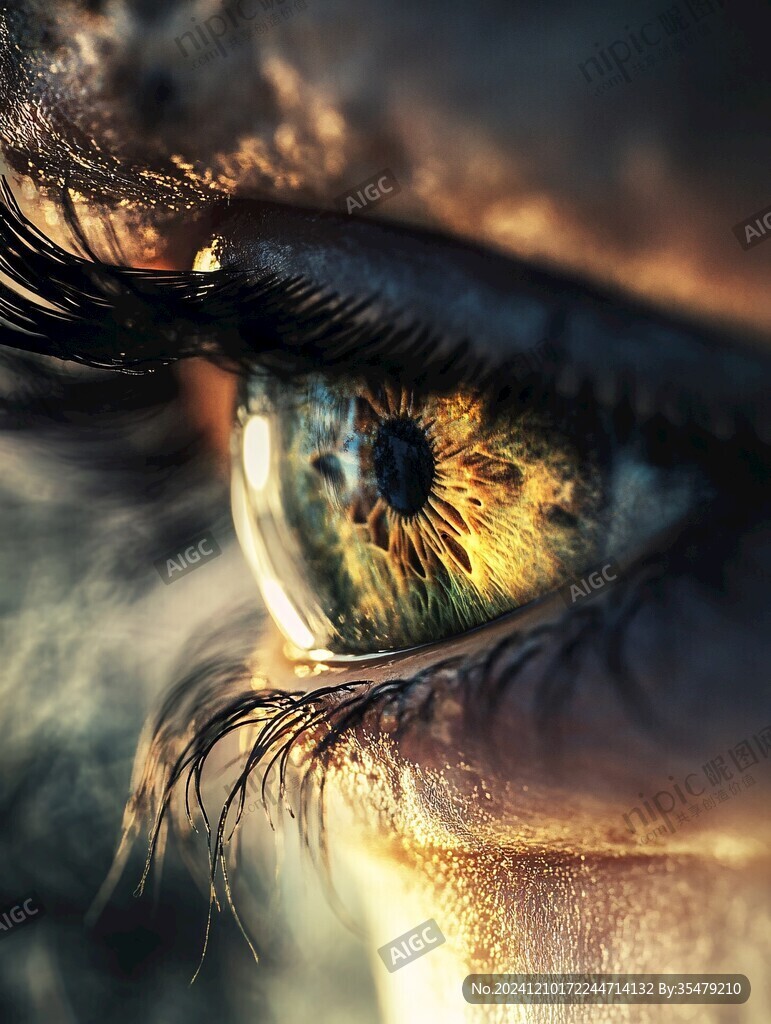 金色眼睛眼界世界