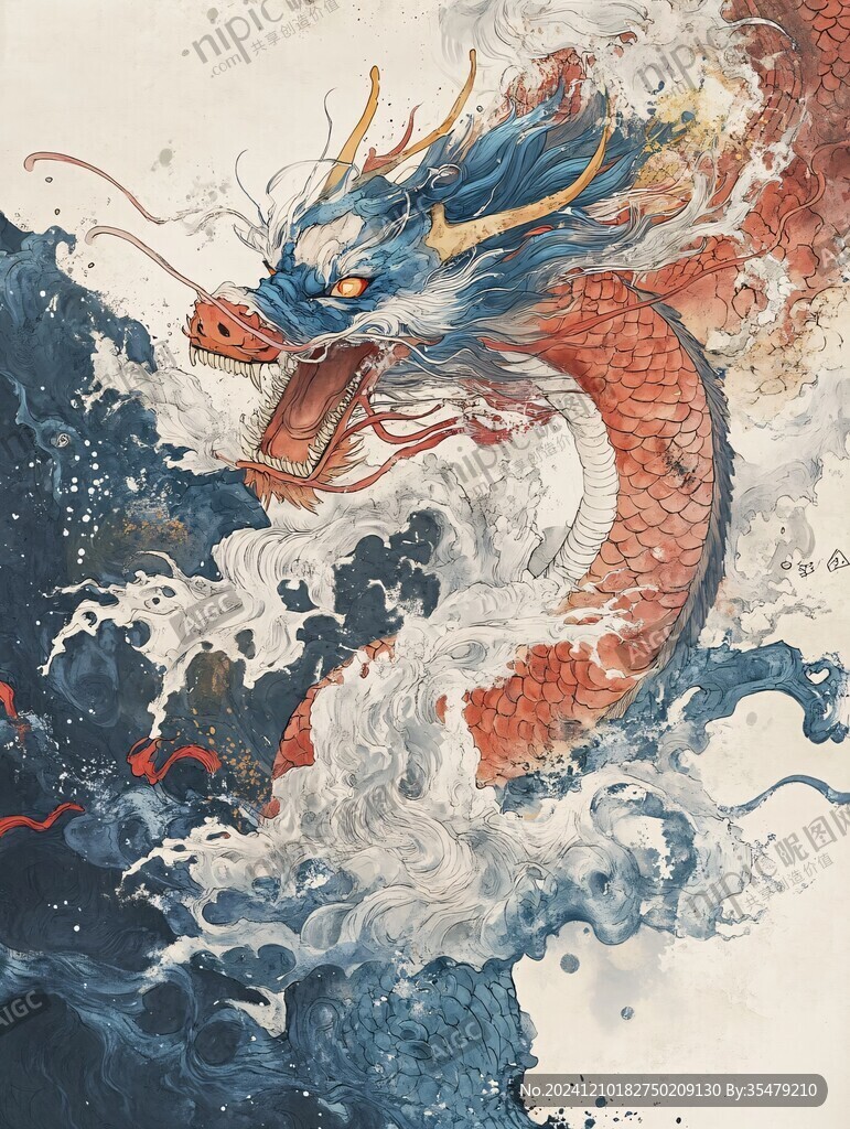 龙年插画合集