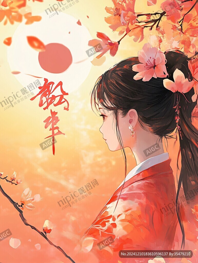 桃夭插画