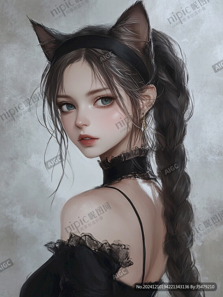 厚涂少女