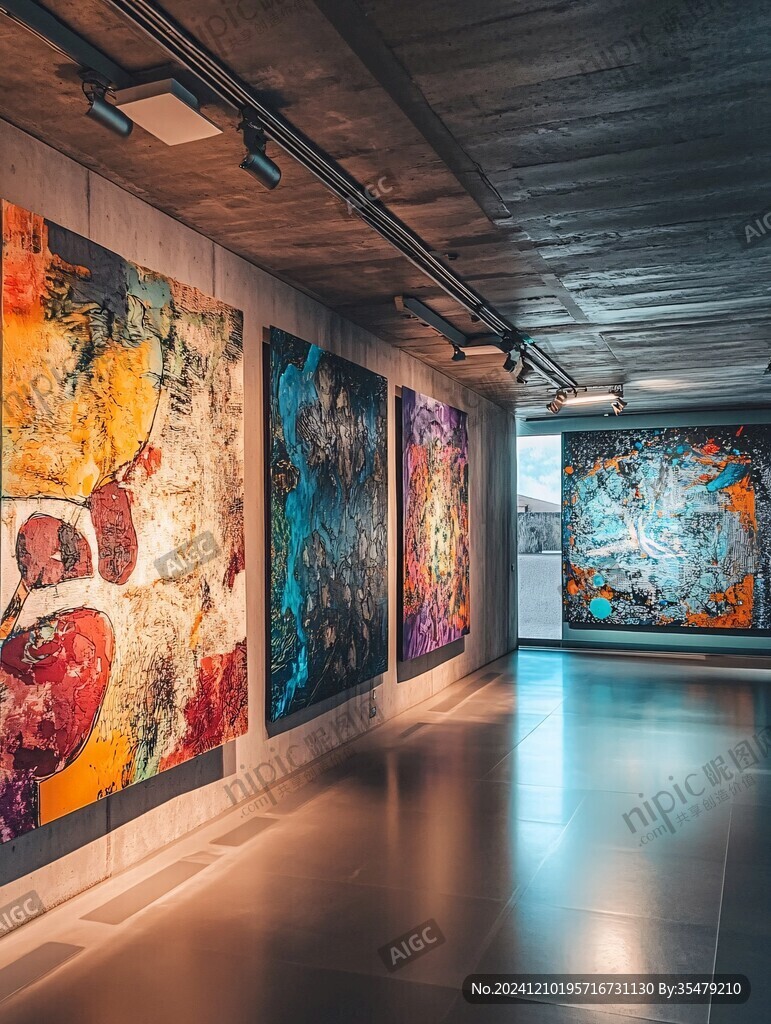 展览馆画