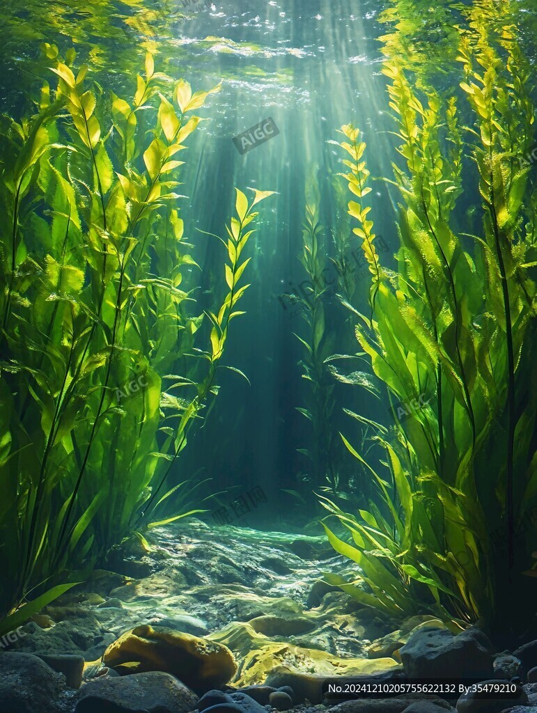 水下生长植物