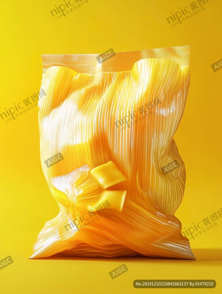 包装袋立体效果