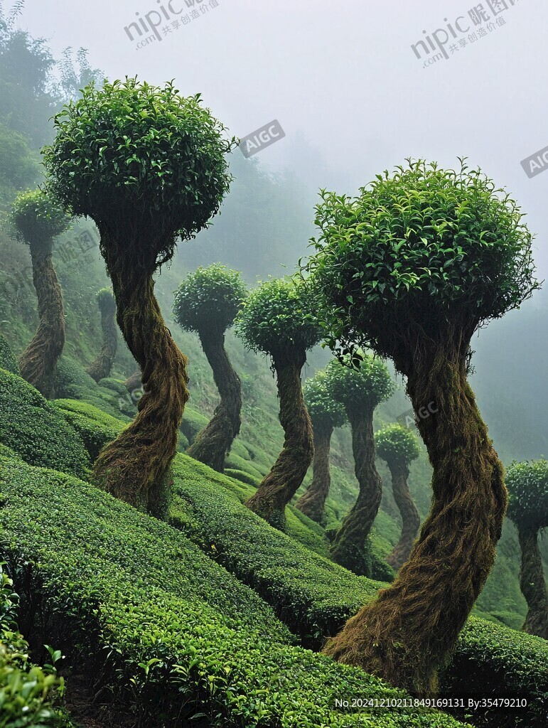 茶树成行