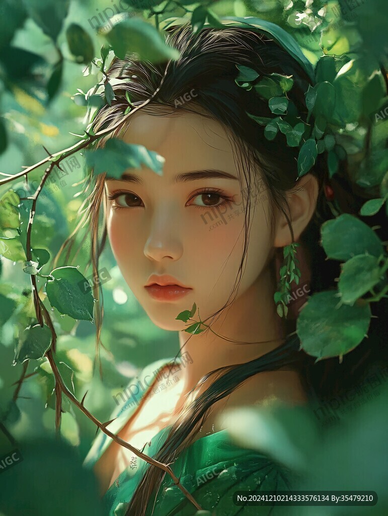 板绘人像