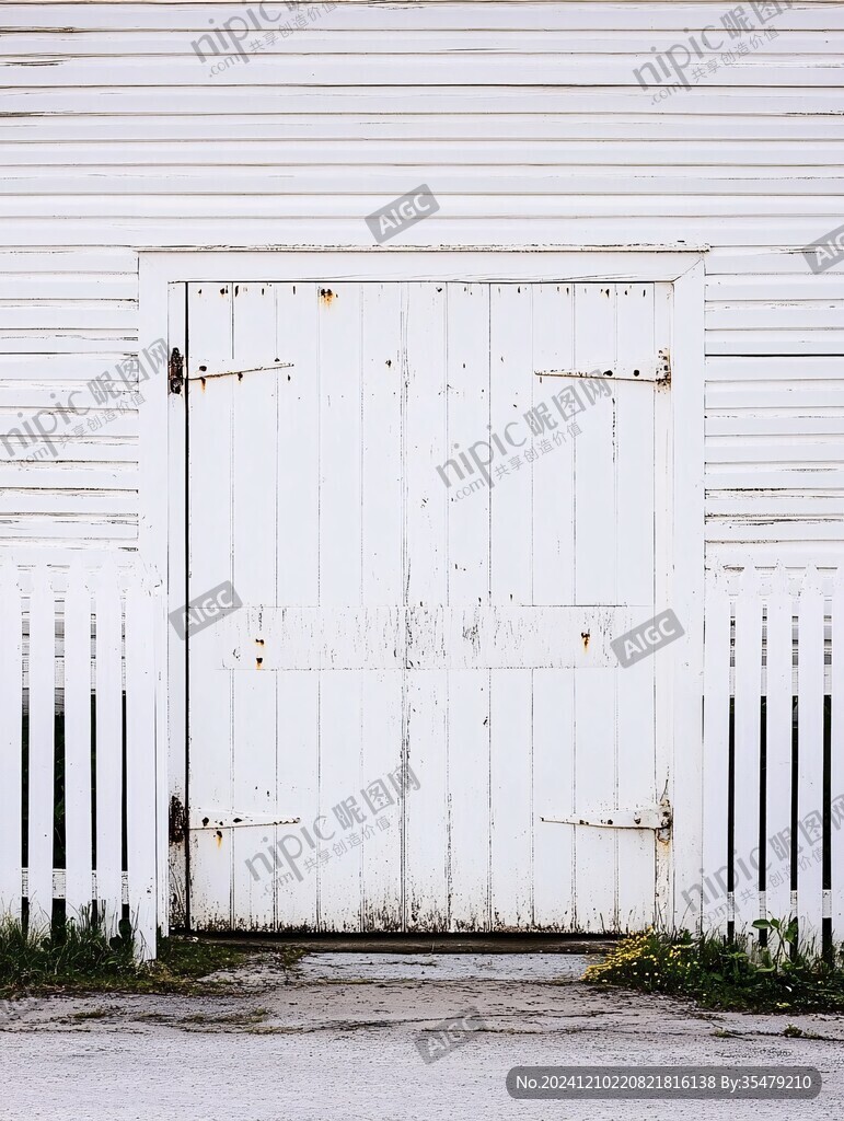 农场仓储木门