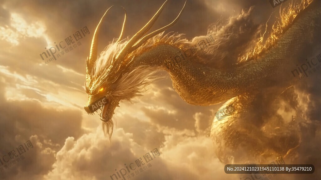 金龙在昂首长啸