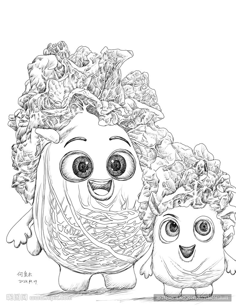 蔬菜画
