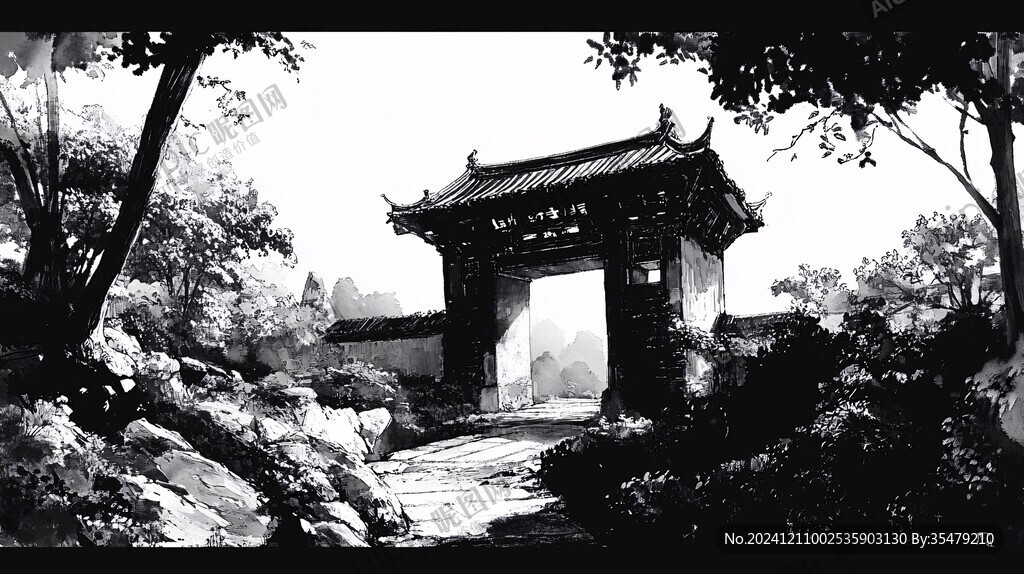 古风动画场景