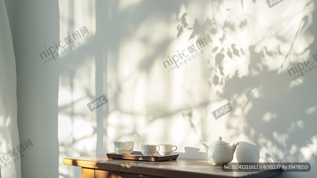 晨光中的茶文化