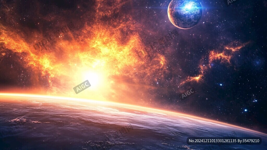 唯美宇宙背景