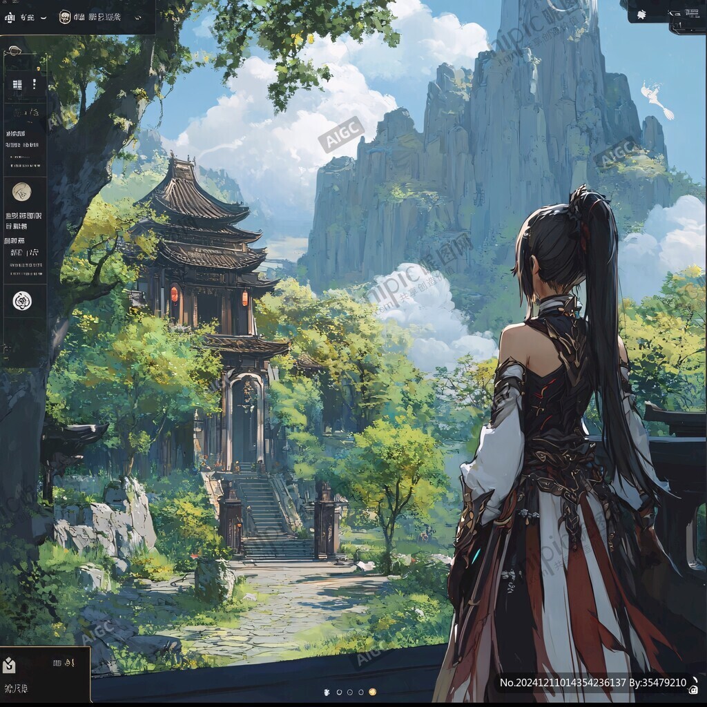 古风人物大场景