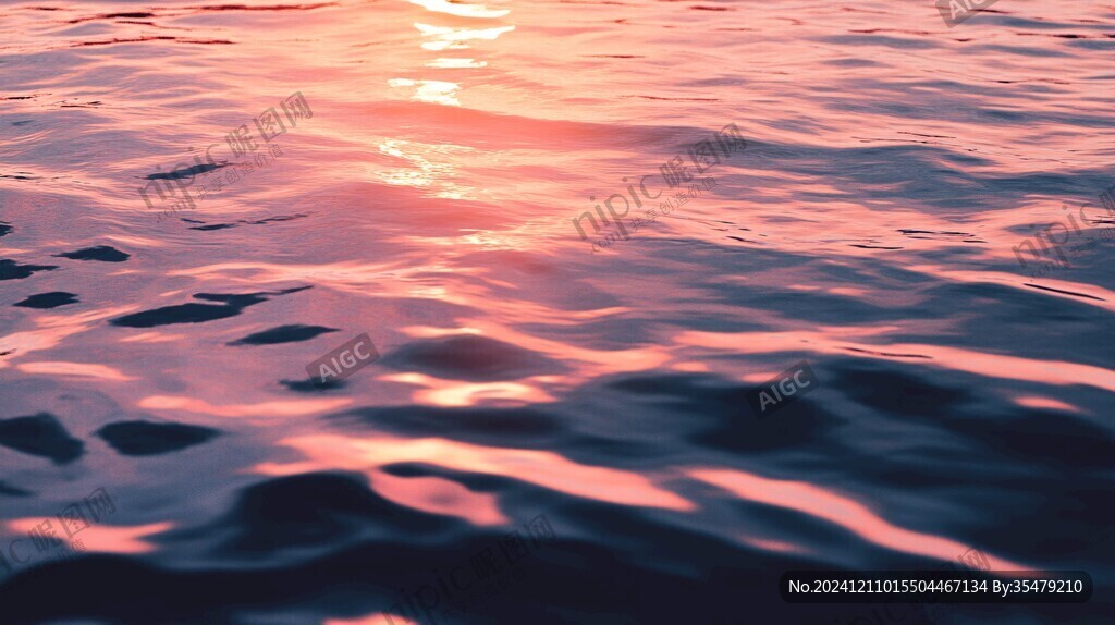 海面光影