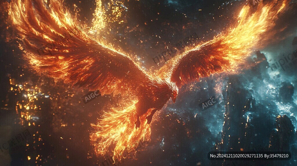 火鸟火凤神火圣火凤凰