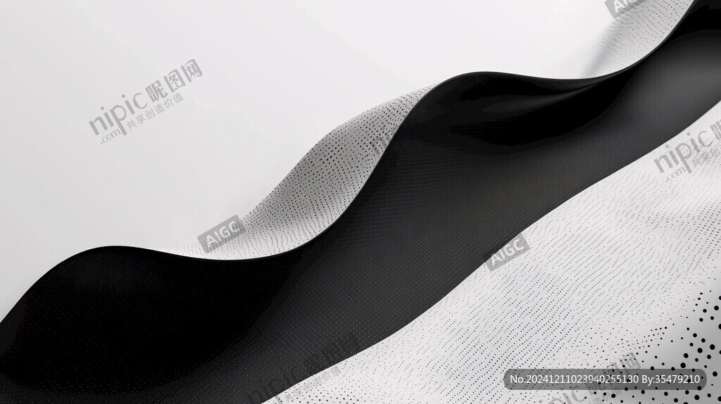 黑白渐变材质