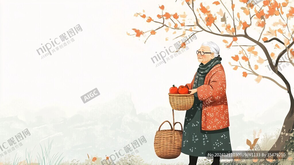 重阳插画
