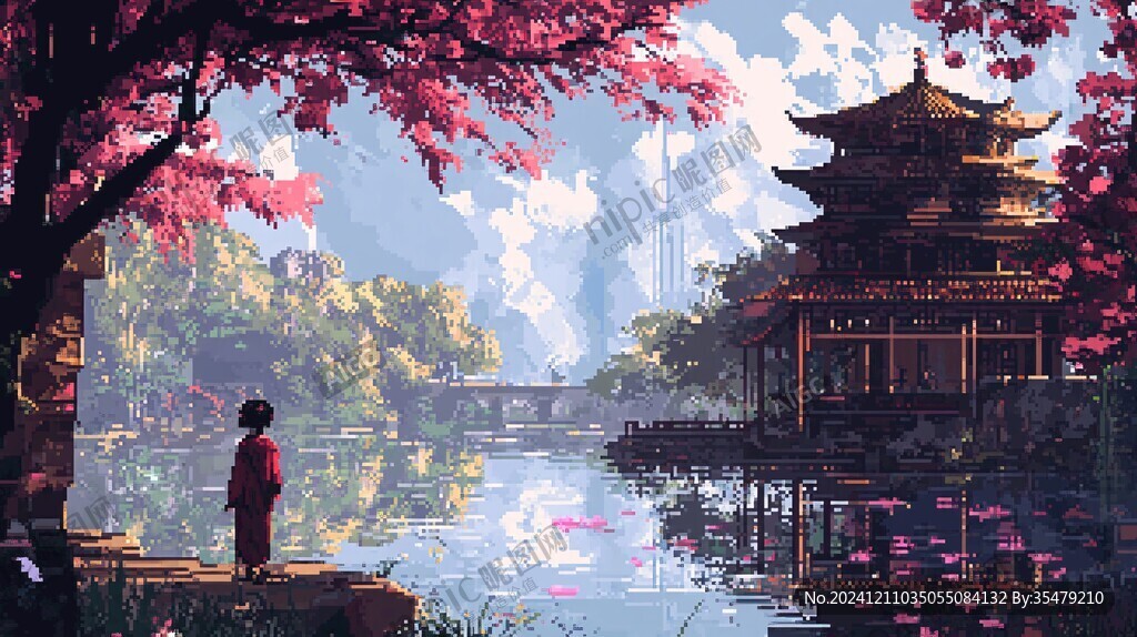 横店插画
