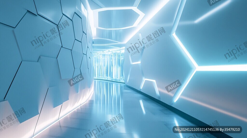 科技感走廊