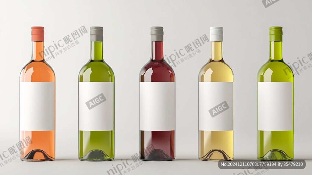 葡萄酒瓶模型