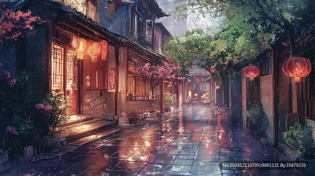 古风动画场景