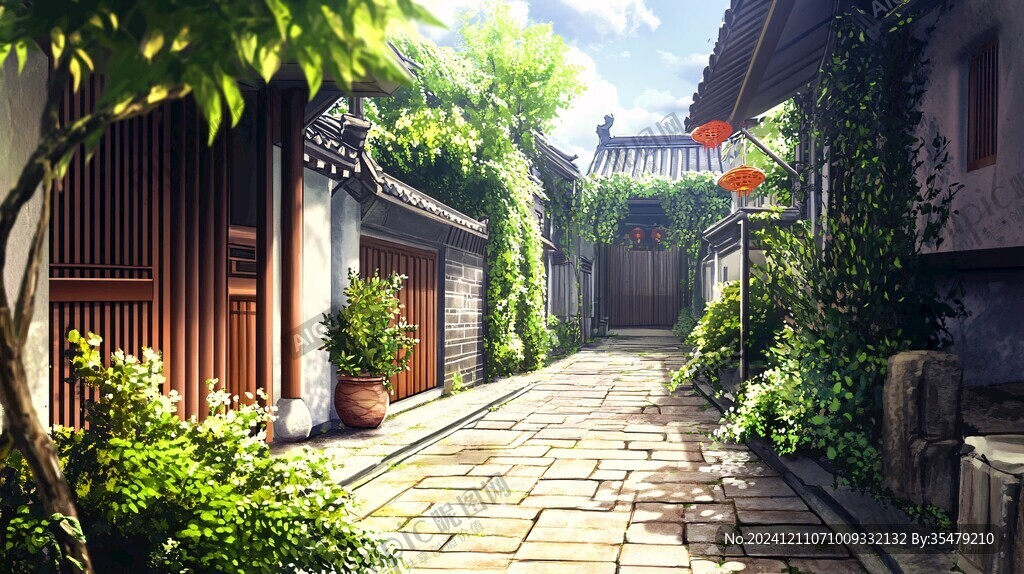古风动画场景