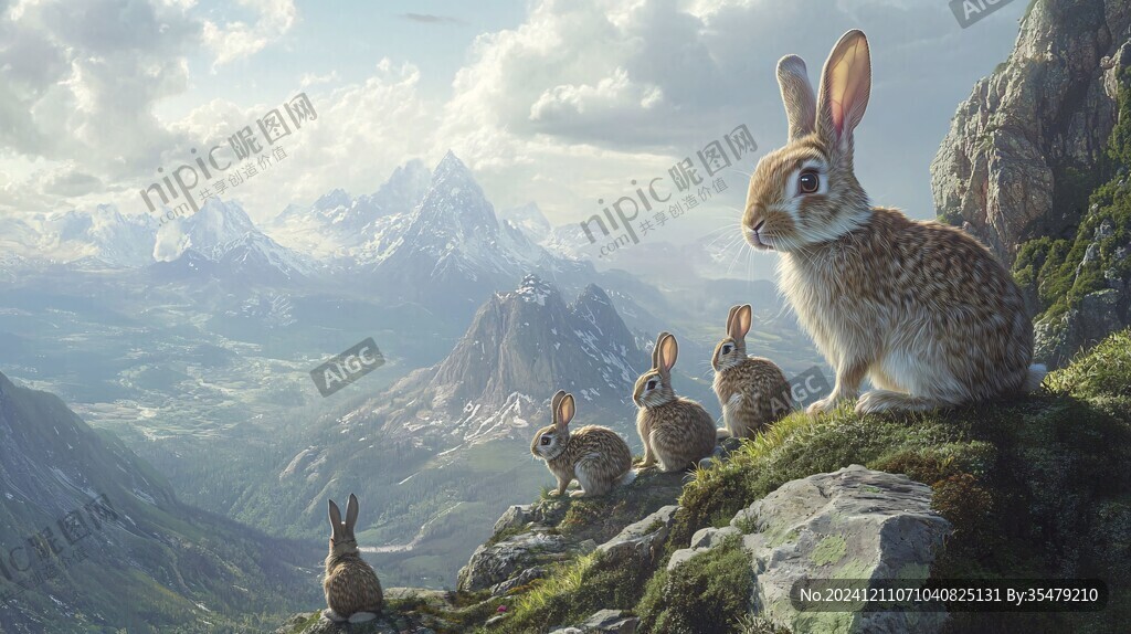 兔年插画全集