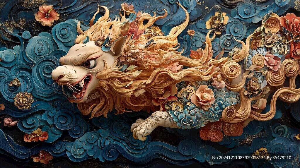 龙年系列包装插画