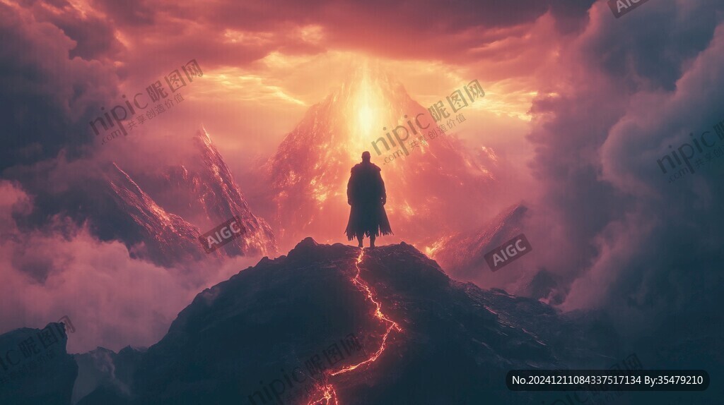 神话风格背景图