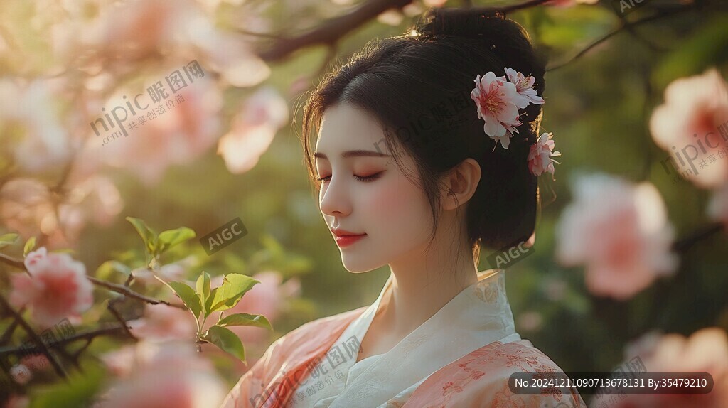繁花美人