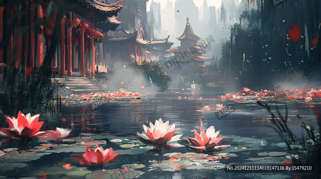 古风动画场景