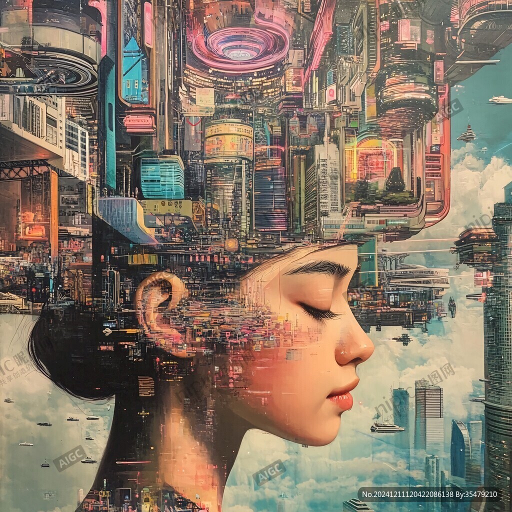 科技头脑海报