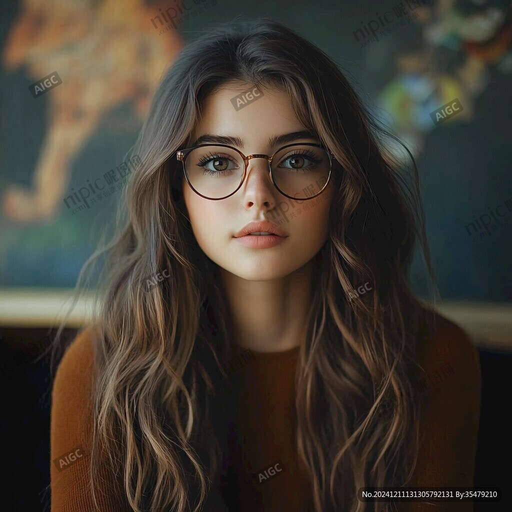 写实人物插画