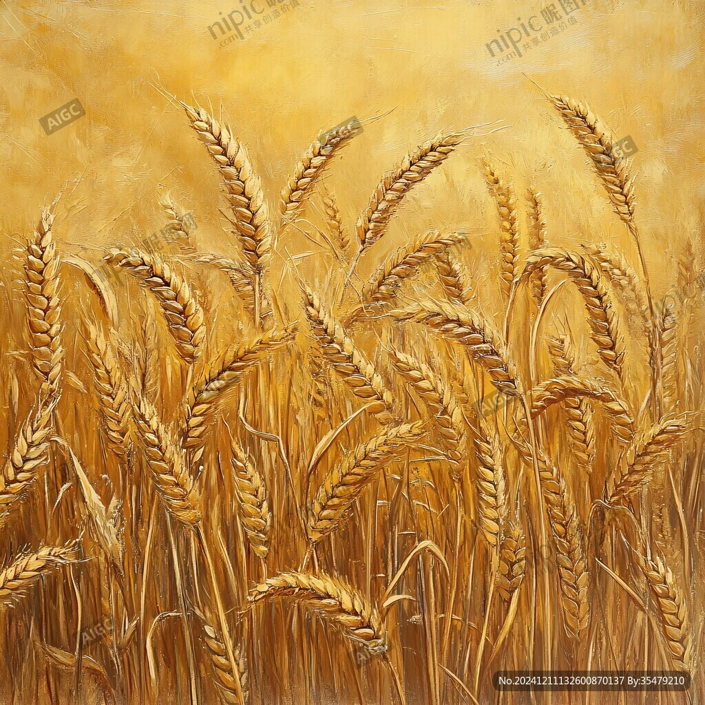 小麦壁画