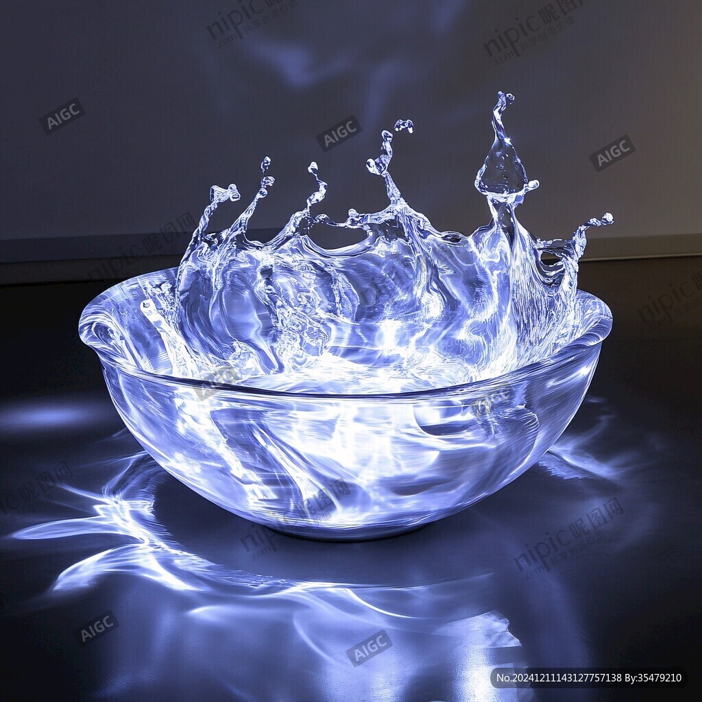 朦胧水晶碗