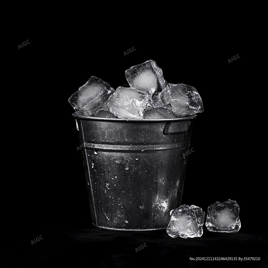 一桶冰块