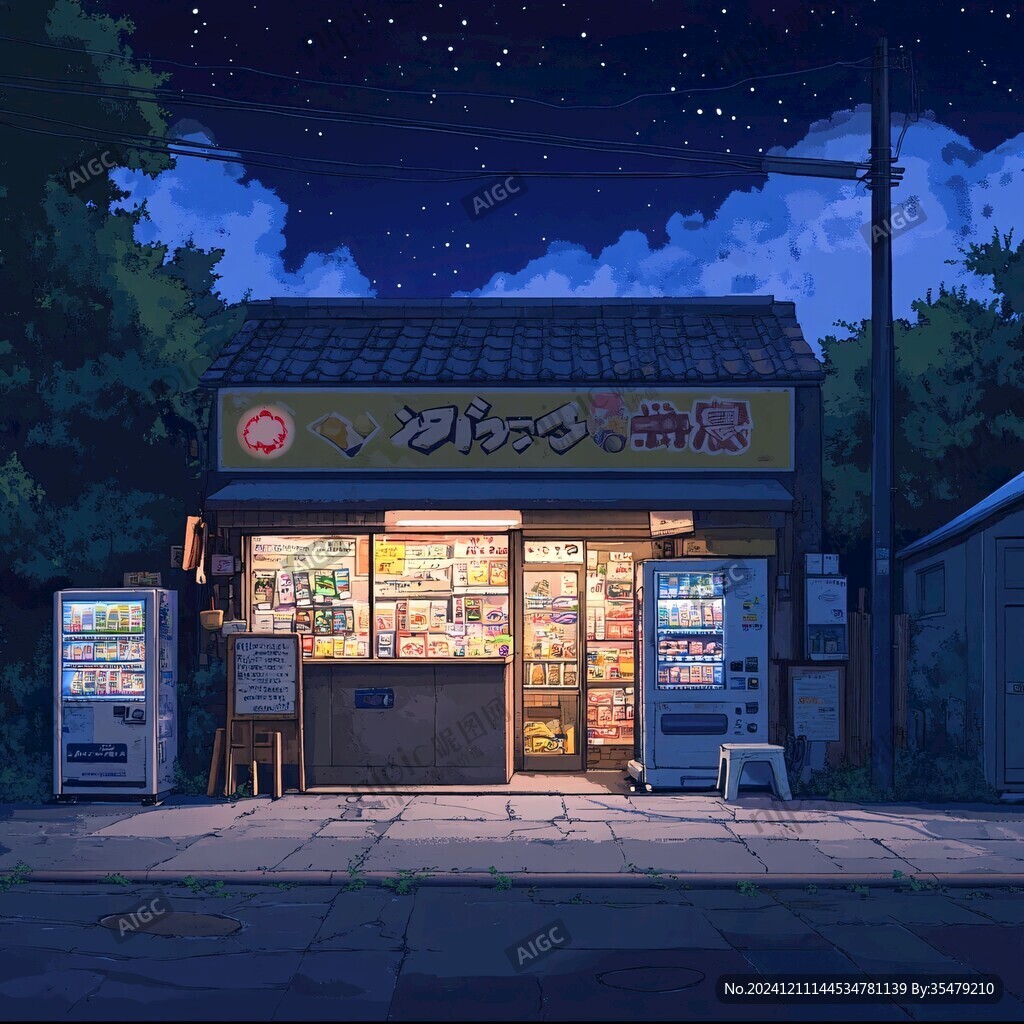 夜景便利店