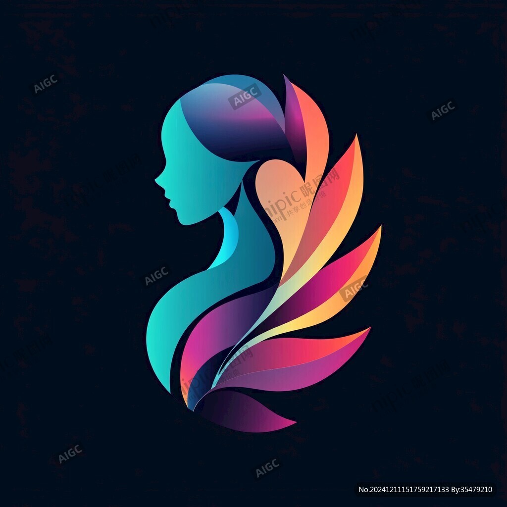 美容美体女性logo