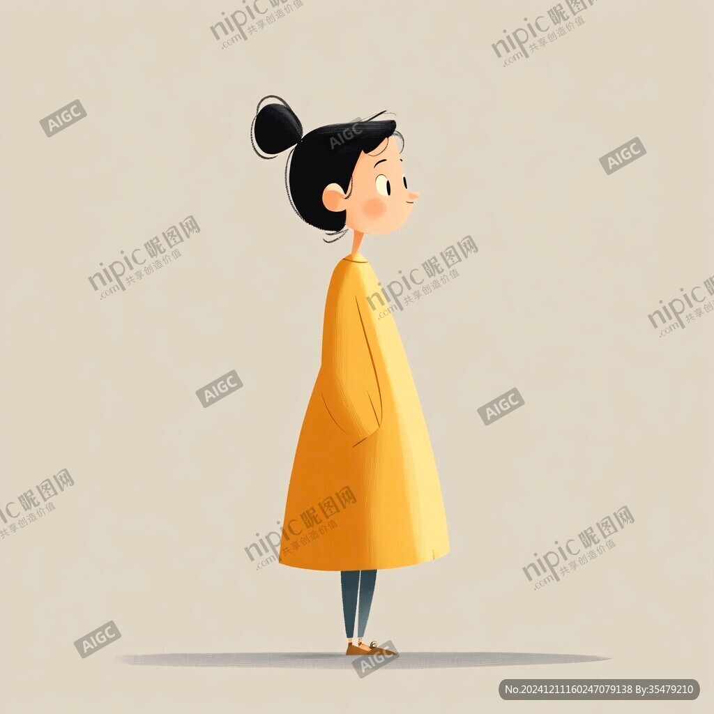 简单人物插画