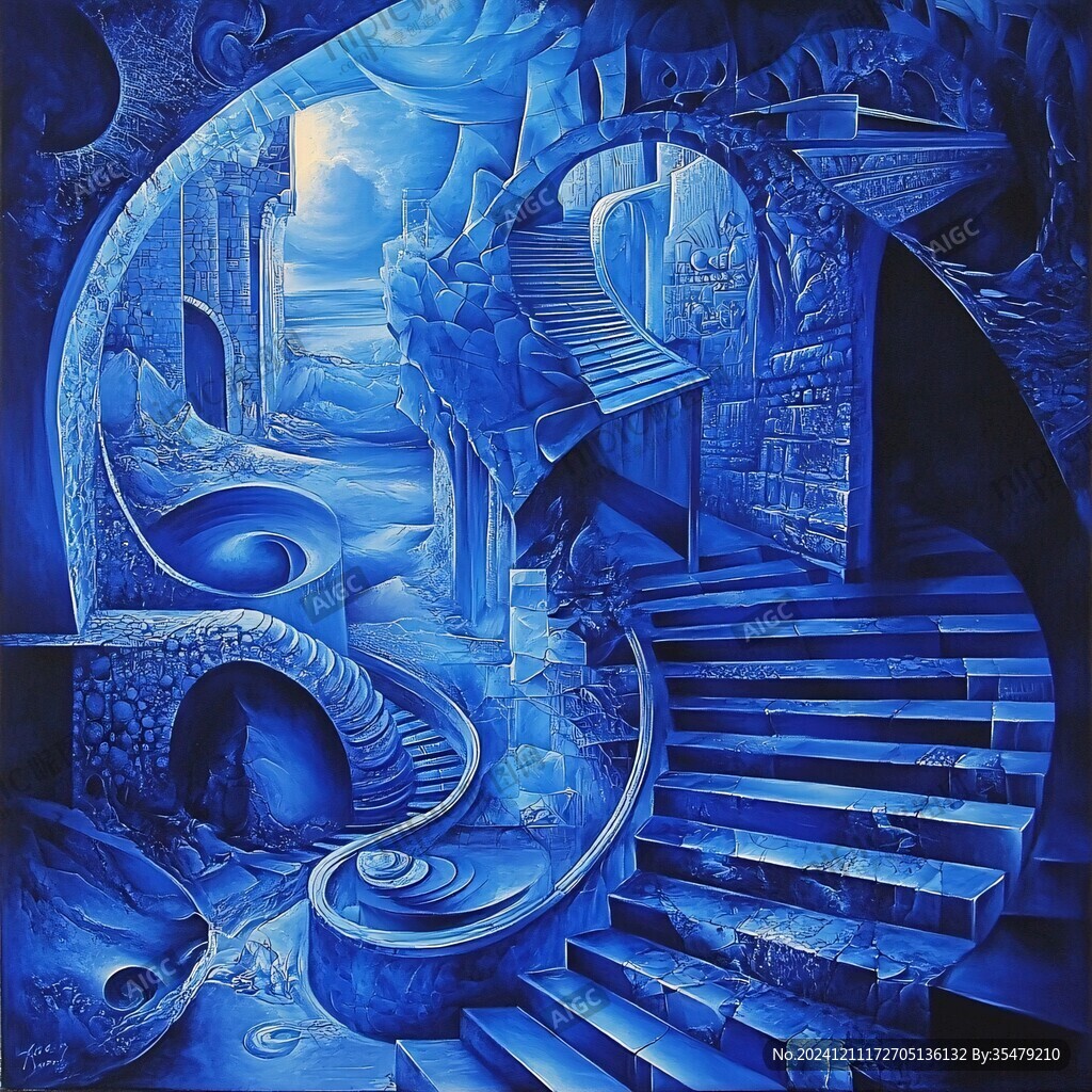 奇幻立体画