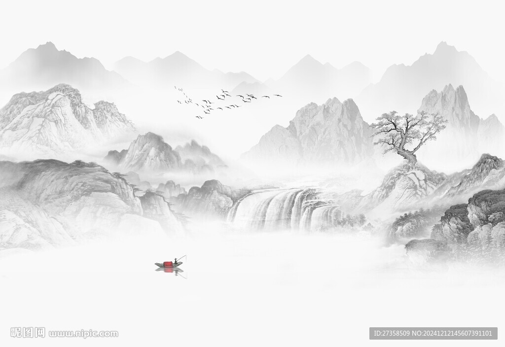 新中式山水