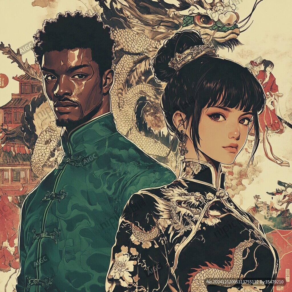 精武门插画