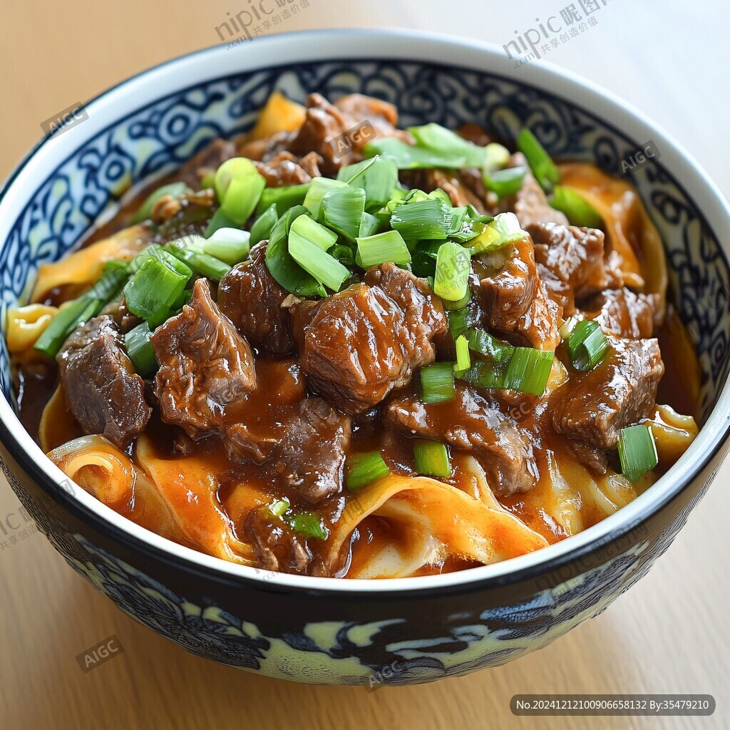 红烧牛肉面手擀面