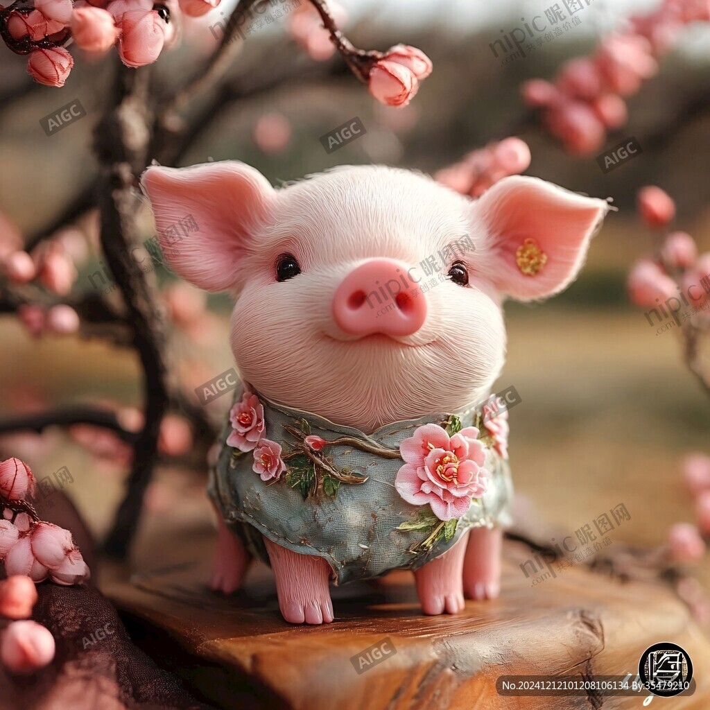小动物桃花