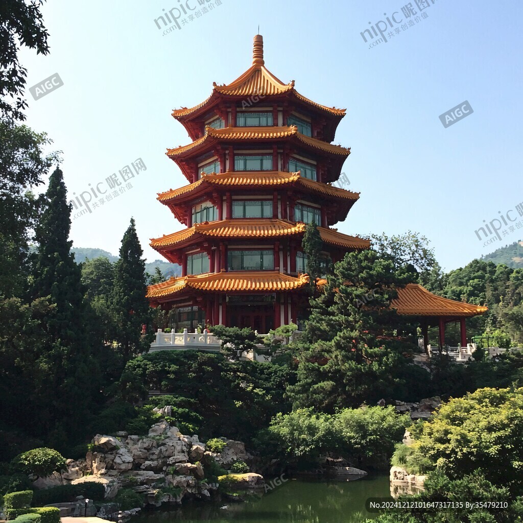 园花园山庄塔