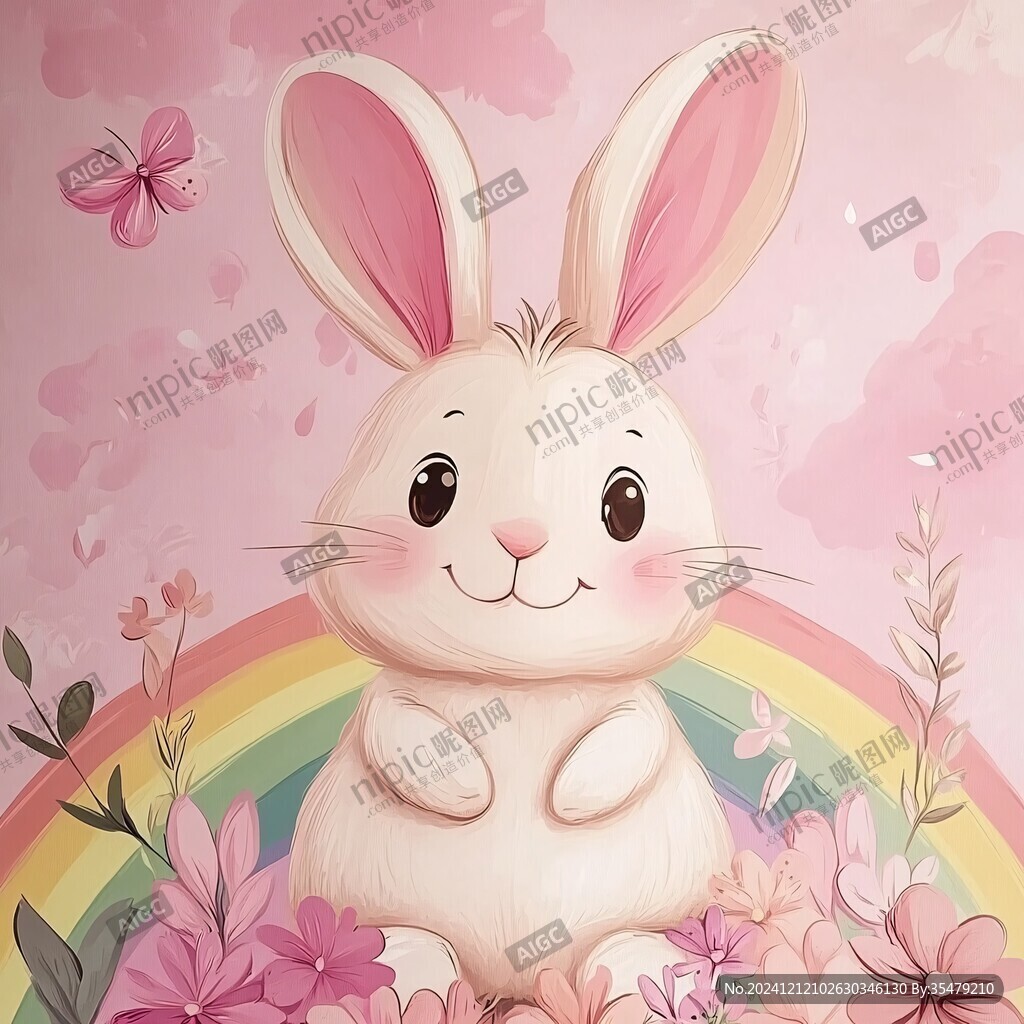 兔年壁画